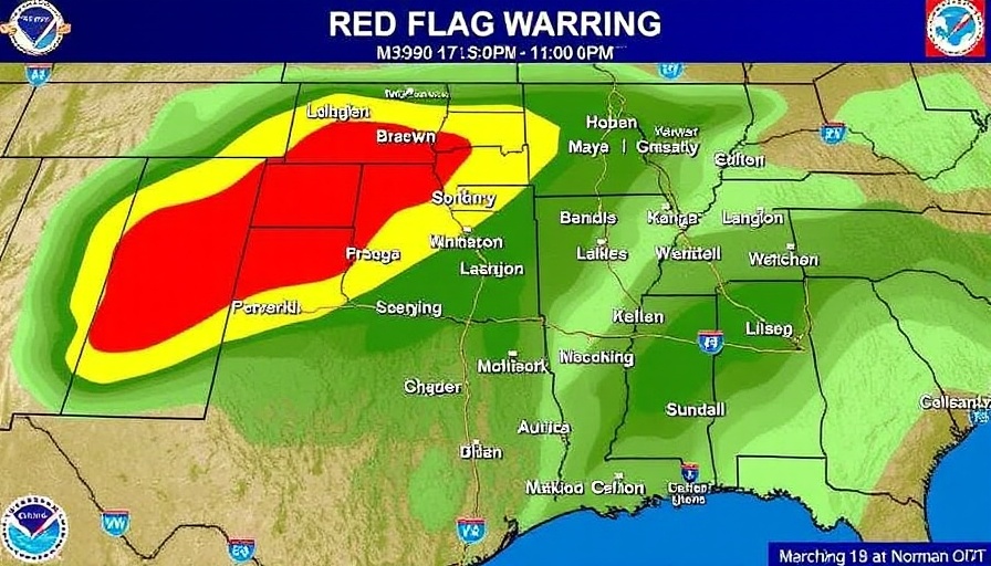 Red Flag Warning issued March 18 at 8:59PM CDT until March 19 at 1:00PM CDT by NWS Norman OK