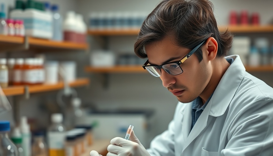 Researcher in lab amid Duke University funding cuts.