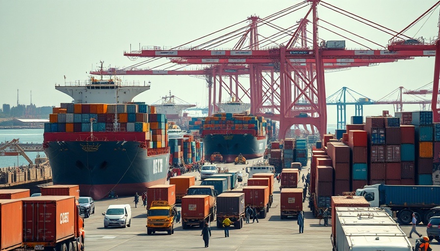 Busy port scene illustrating Fed balance sheet changes impact.