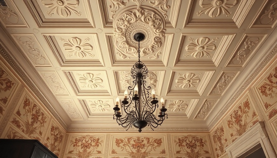 Jake Arnold Crate & Kid's furniture collection living room ceiling design.