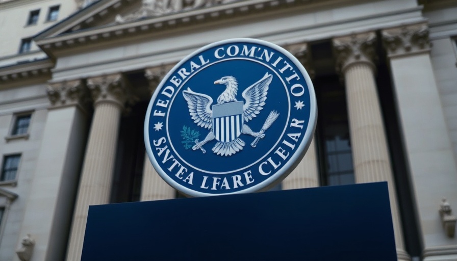 FTC leadership changes and impact on business brokers depicted with logo and building.