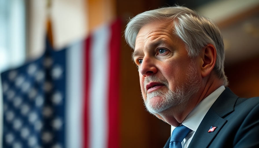 Portrait of an older man in a suit discussing stagflation economic outlook.