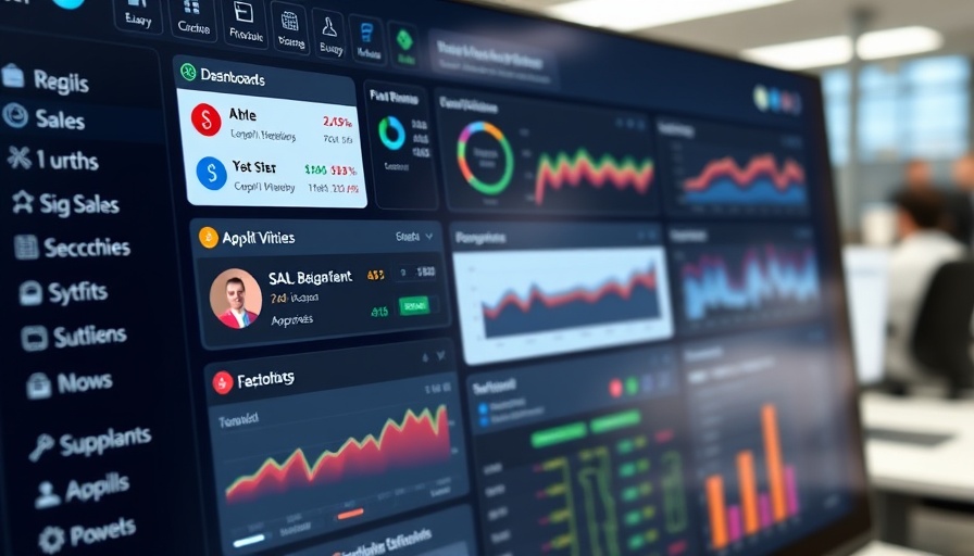 Dynamic dashboard interface for client service efficiency tools.