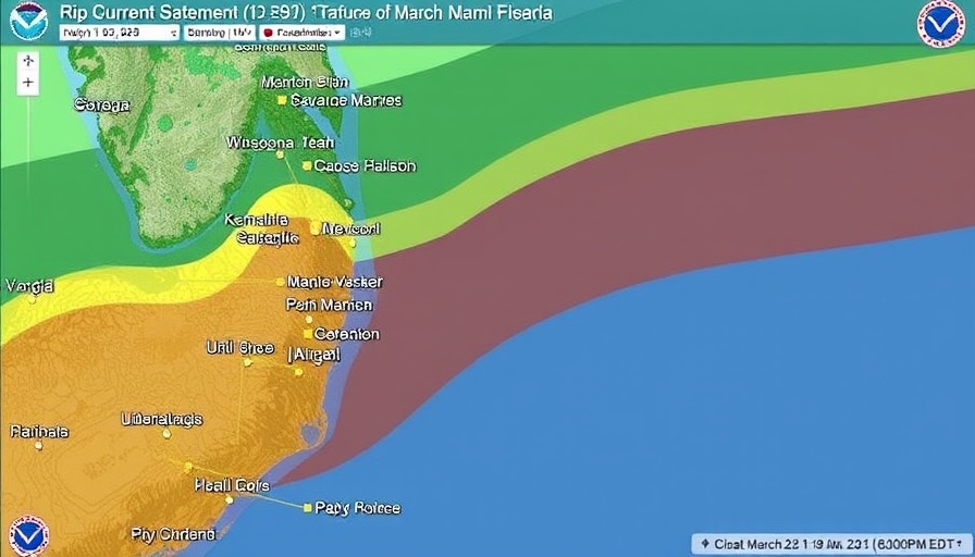 Rip Current Statement issued March 22 at 1:19AM EDT until March 23 at 8:00PM EDT by NWS Miami FL