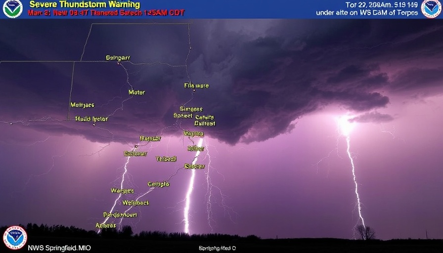 Severe Thunderstorm Warning issued March 23 at 1:25AM CDT until March 23 at 1:45AM CDT by NWS Springfield MO