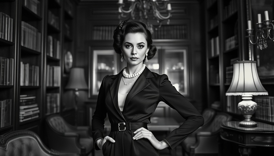 Vintage fashion icon in an elegant room, Coco Crush jewelry inspiration.
