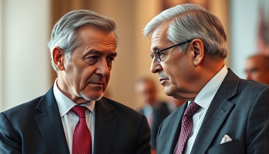 Discussion between two leaders on secondary tariffs on Russian oil.