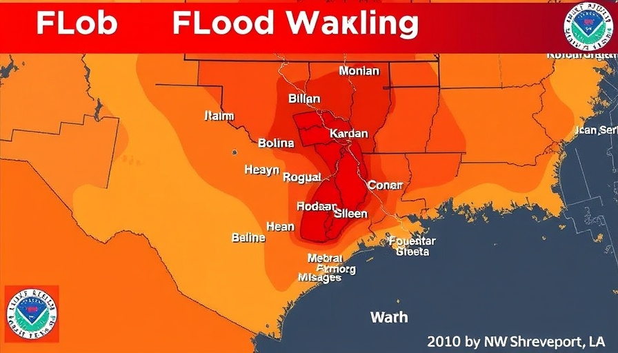 Flood Warning issued April 10 at 9:19PM CDT by NWS Shreveport LA