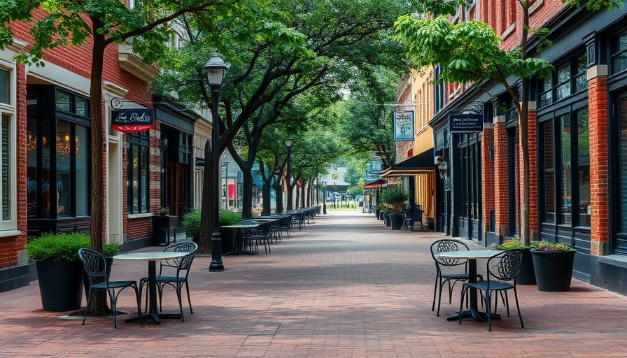 Kannapolis Summer Entertainment Series location, downtown setting.