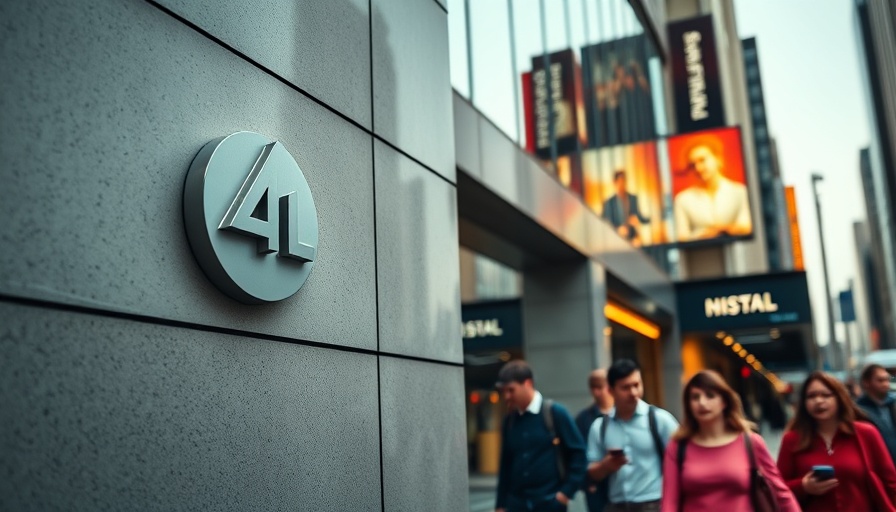 T. Rowe Price stock picking representation with logo on building