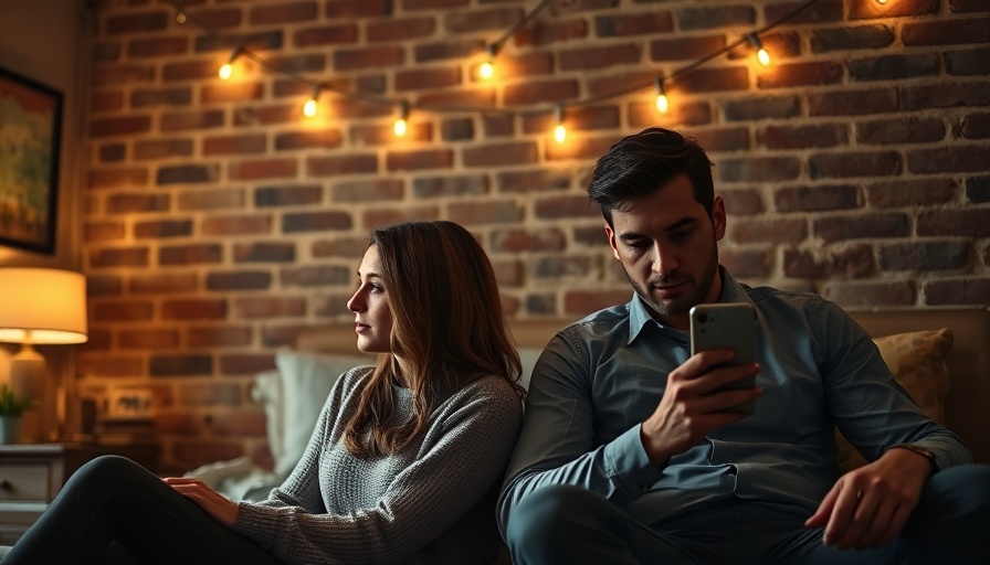 Signs Your Partner Isn’t Fulfilling You Emotionally - disengaged couple on bed.