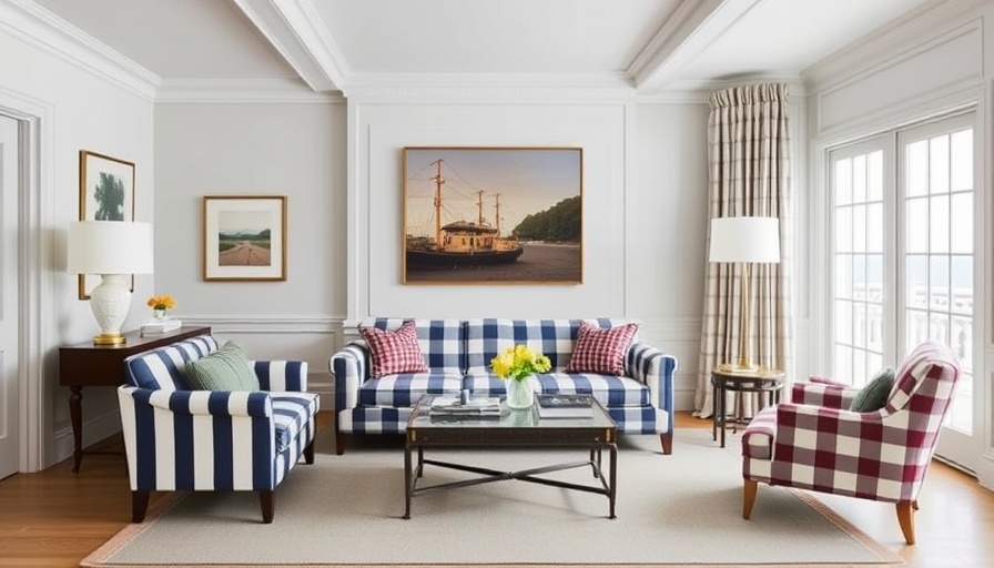 DWR and Paul Smith outfit historic Wave House with striped and plaid furniture
