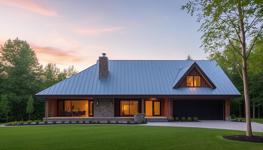 Superkül utilises "exaggerated roof" for Ridge House in Ontario