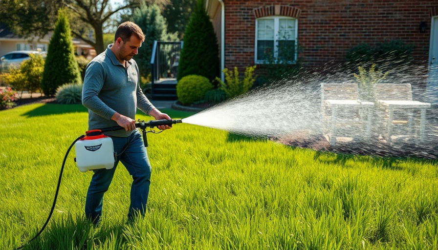 Vanguard powering the Z Turf Equipment Z-Spray LTS on a lush lawn.