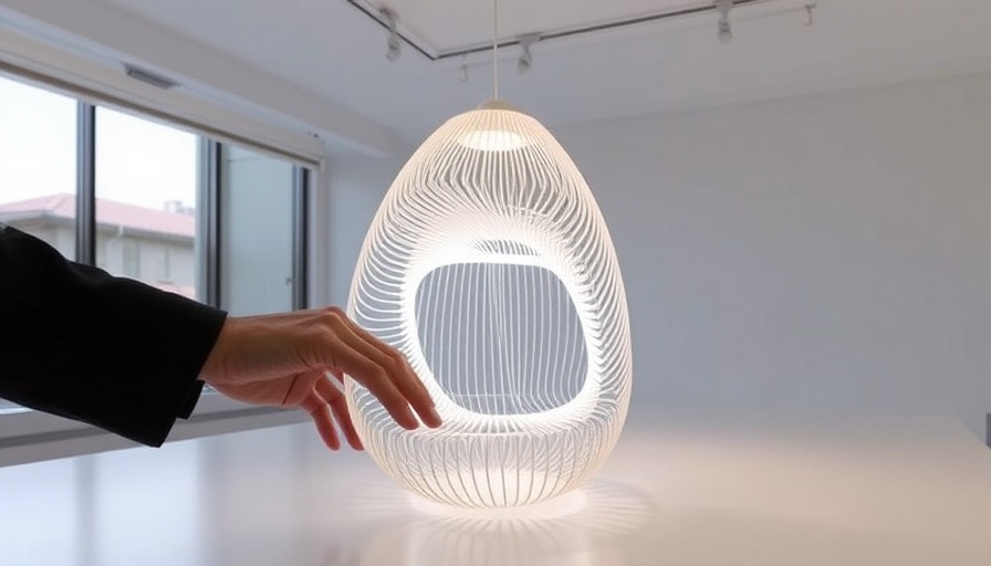 Rarify collaborates with Gantri on "infinitely expandable" 3D-printed light