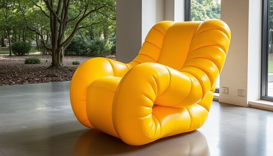 Kouros Maghsoudi's Hug Chair is a "pedestal for sexiness"