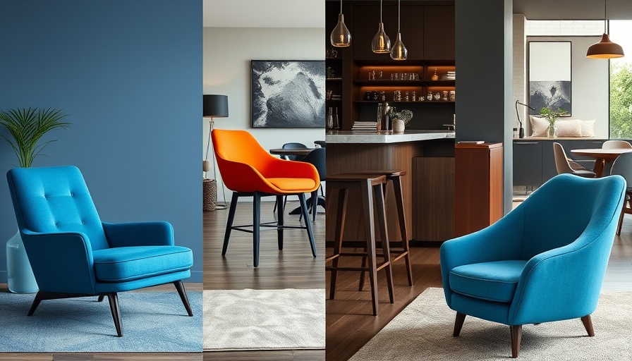 Unique chairs showcased at New York Design Week.