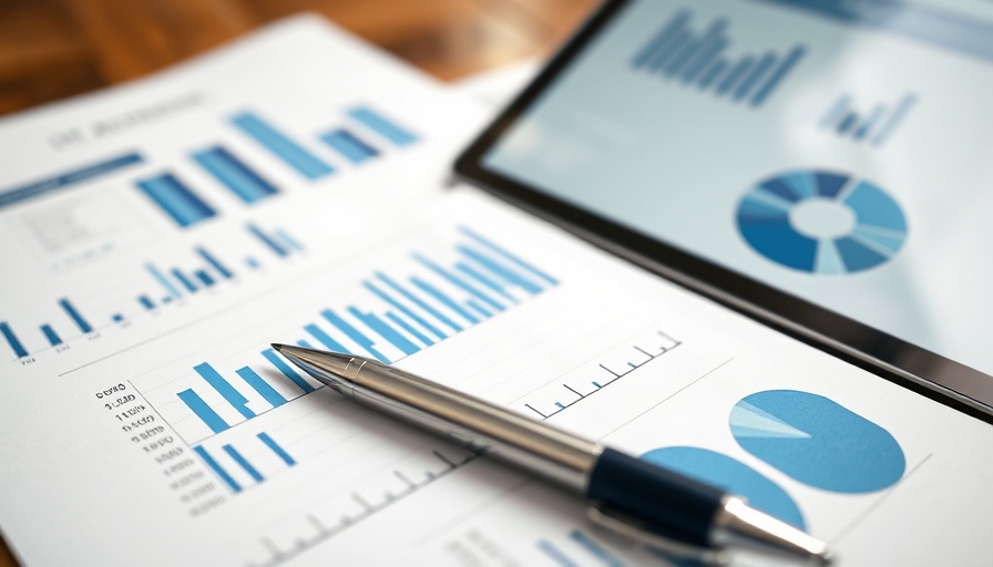 Financial charts showing trade war impact on exporters, analytical setup.