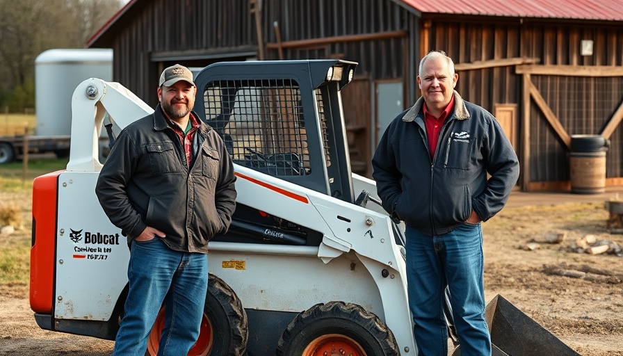 Bobcat recognizes community heroes with rural ceremony.