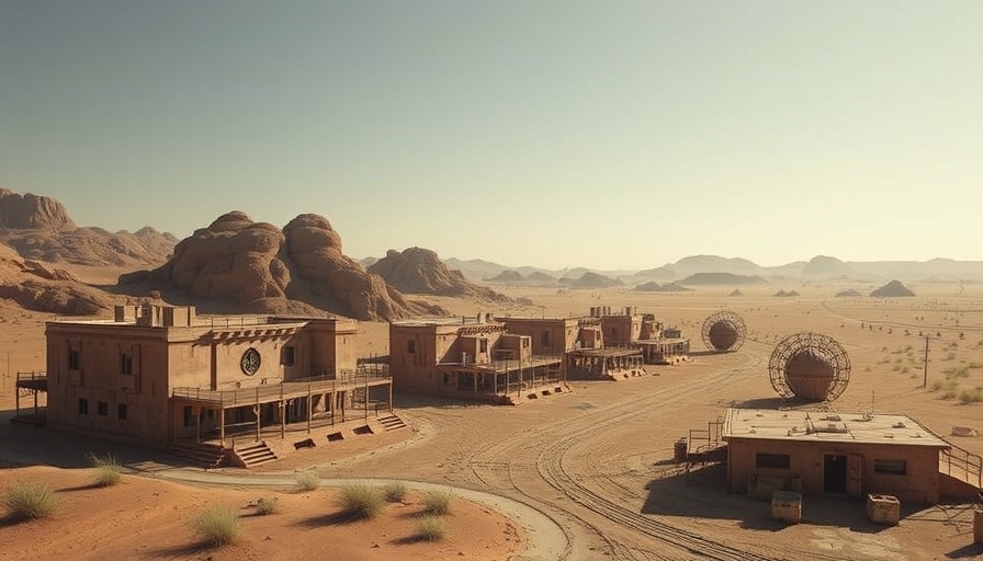 Dystopian desert community that copes with rising heat among Academy of Art University projects