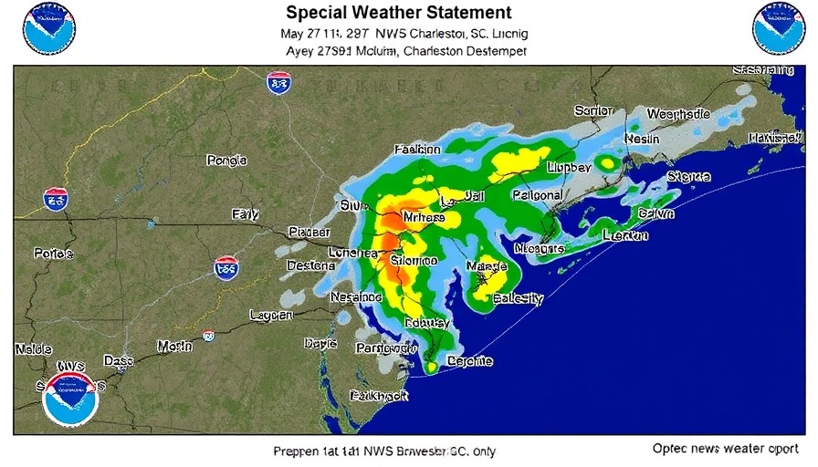 Special Weather Statement issued May 27 at 11:11PM EDT by NWS Charleston SC