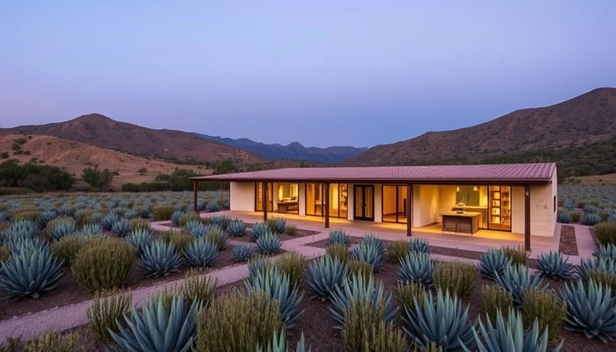 Estudio ALA expands mezcal distillery in Mexican agave fields