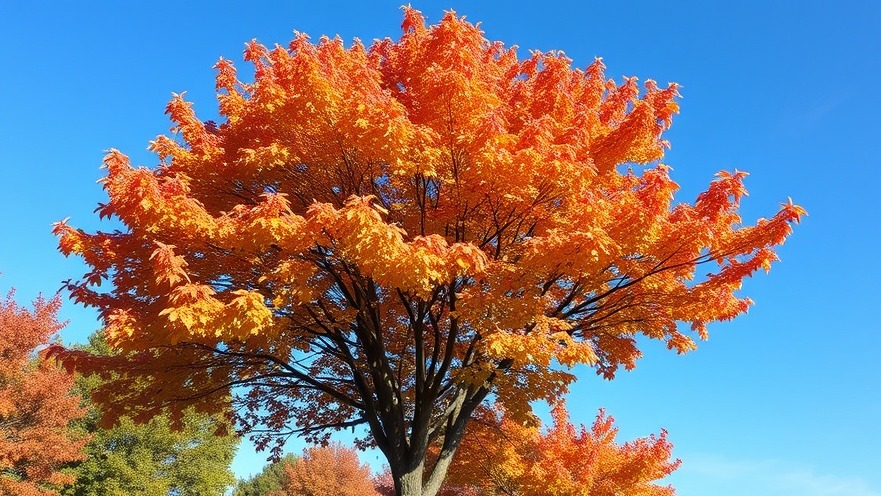 Maple tree in heat distress, showcasing its realistic environmental impact.
