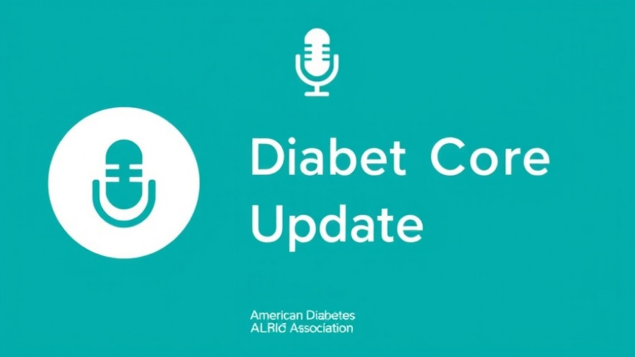Diabetes Core Update podcast cover by American Diabetes Association.