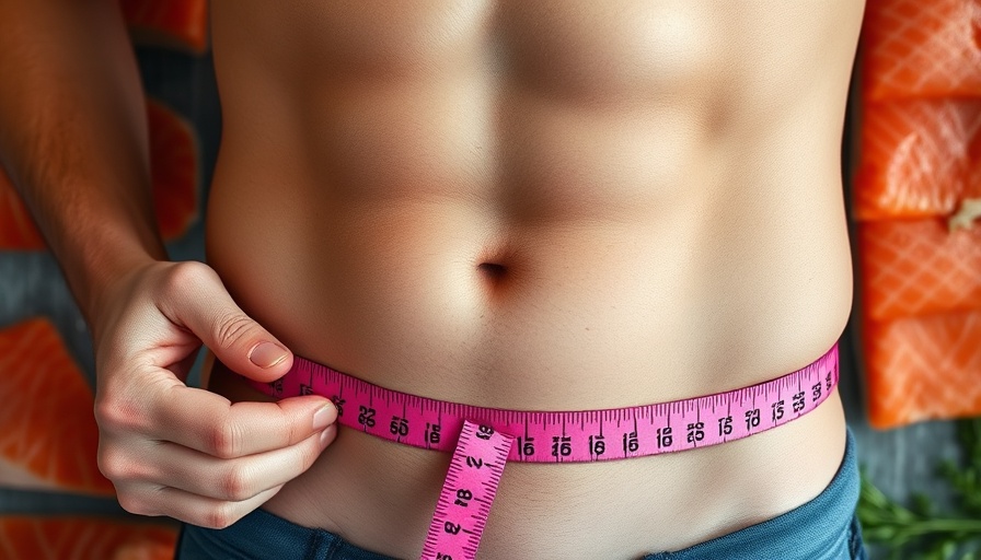 Measuring waist with tape over salmon: foods that keep body in fat-burning mode after 50.