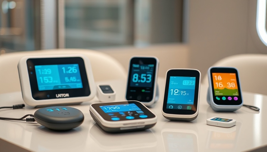 Latest trends in diabetes management featuring modern devices.