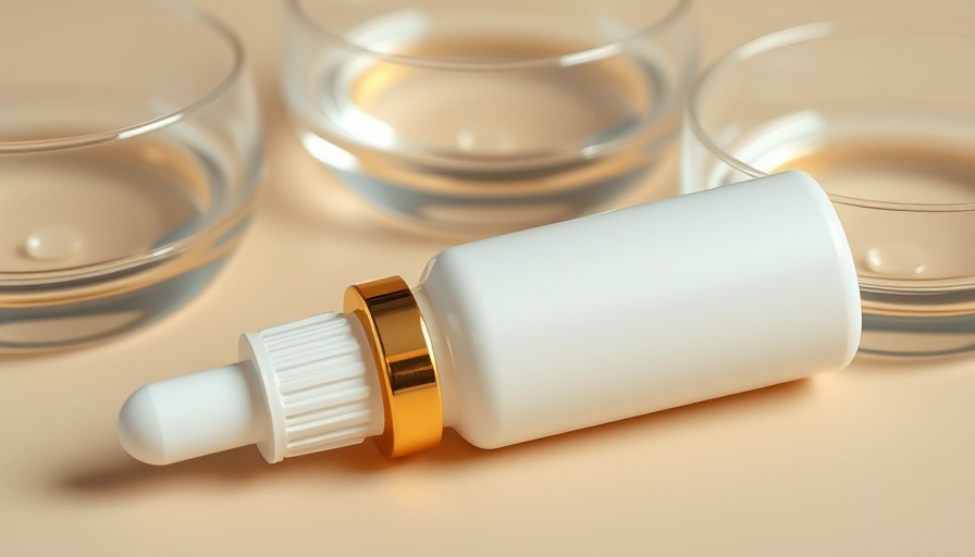 Crunchi serum bottle and dishes relating to Society Brands Crunchi Acquisition.