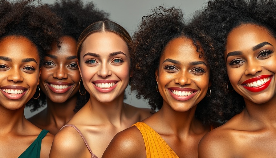Diverse women with vibrant makeup, Indie Beauty Market Share.