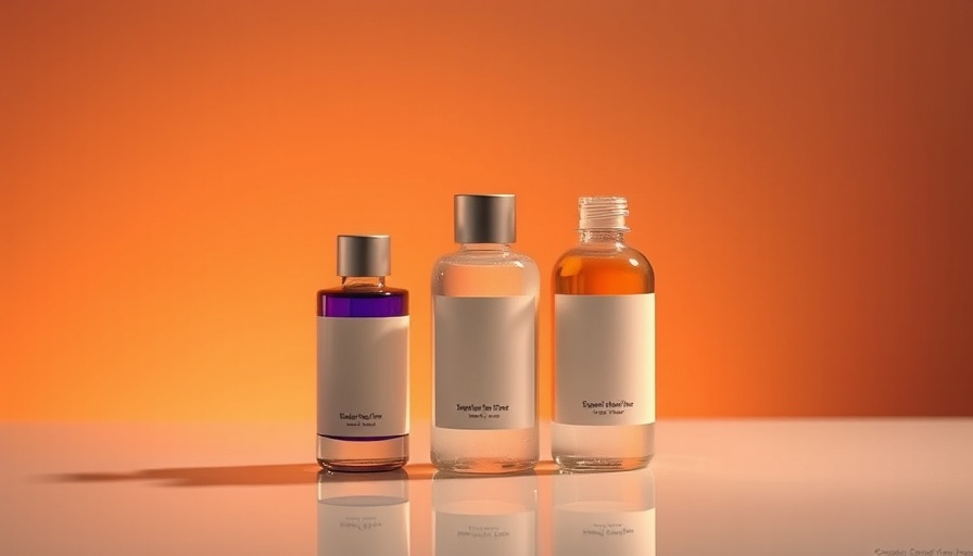 Elegant display of Yepoda skincare products for K-Beauty brand.