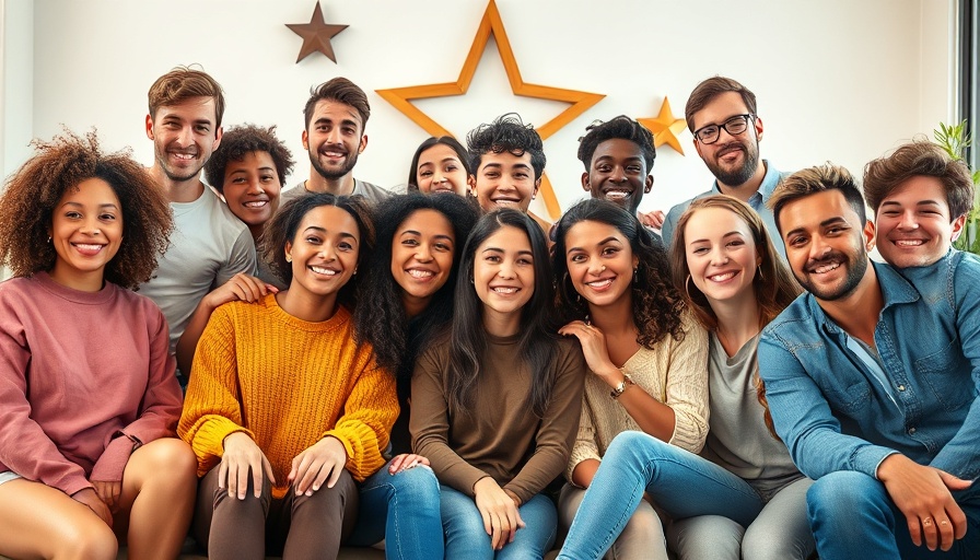 Diverse contestants of Glow Up, posing together confidently.