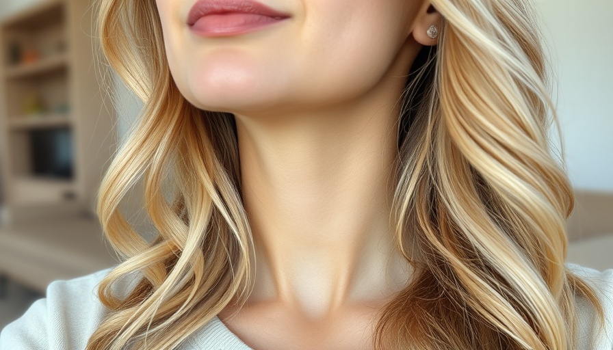 Close-up image highlighting Neck Botox for Tech Neck solution.