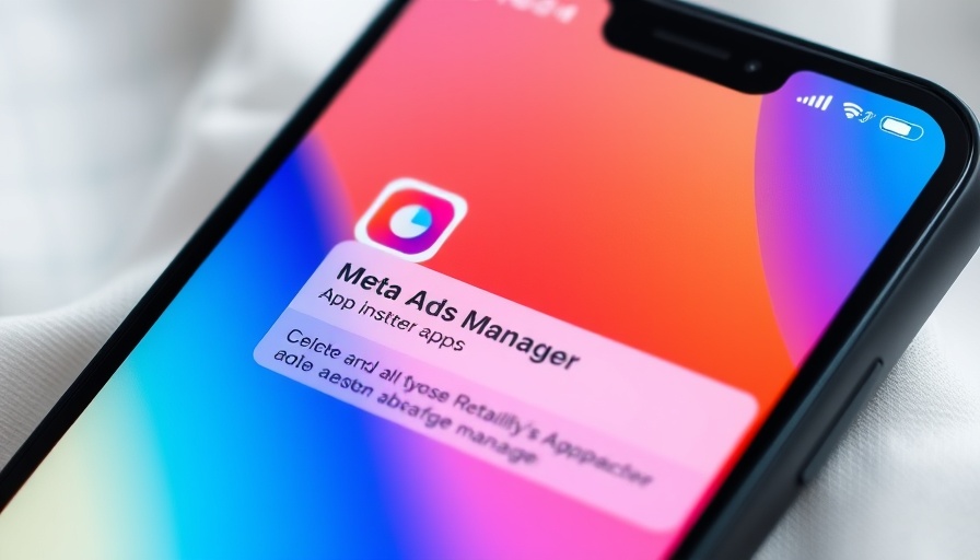 Meta Ads Manager app on phone, Beauty Brands Refine Paid Social Media Advertising.