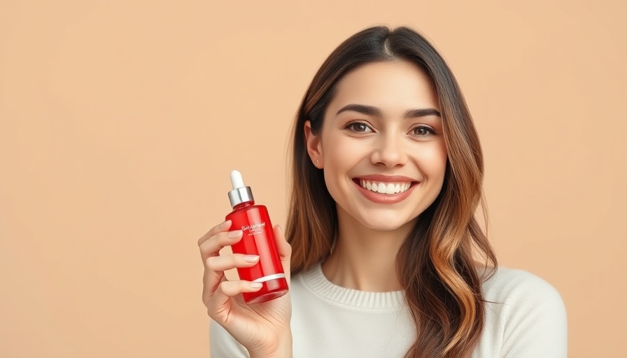 Woman holding skincare product for Macy's Counter DEI Retrenchment.