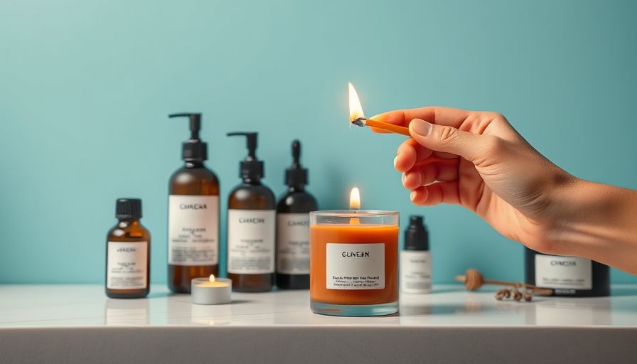 Oh My Cream Acquires Naturisimo: Stylish skincare and candle products display.