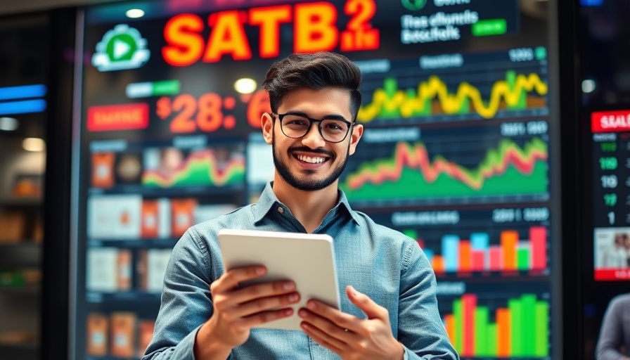 Entrepreneur showcasing TikTok Shop success strategies with tablet
