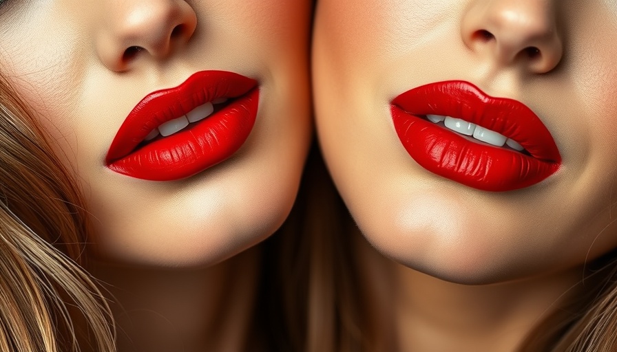 Vibrant red lipsticks on two women, best drugstore lipsticks.