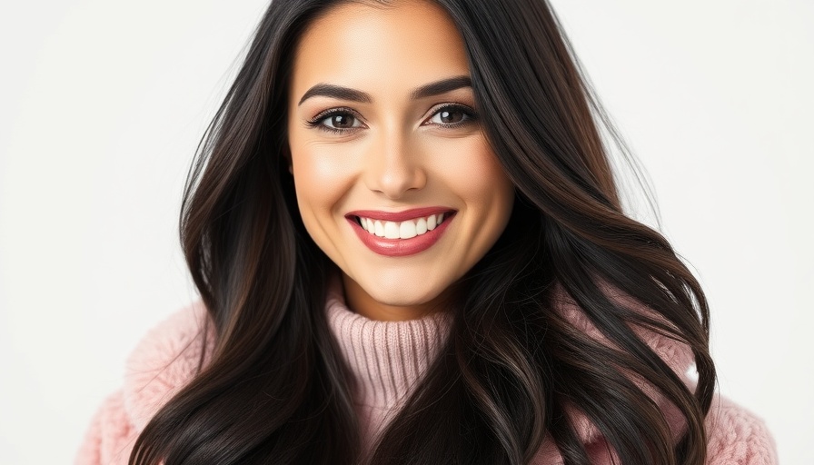 Confident woman in pink jacket portraying Caire Beauty fundraising strategies.