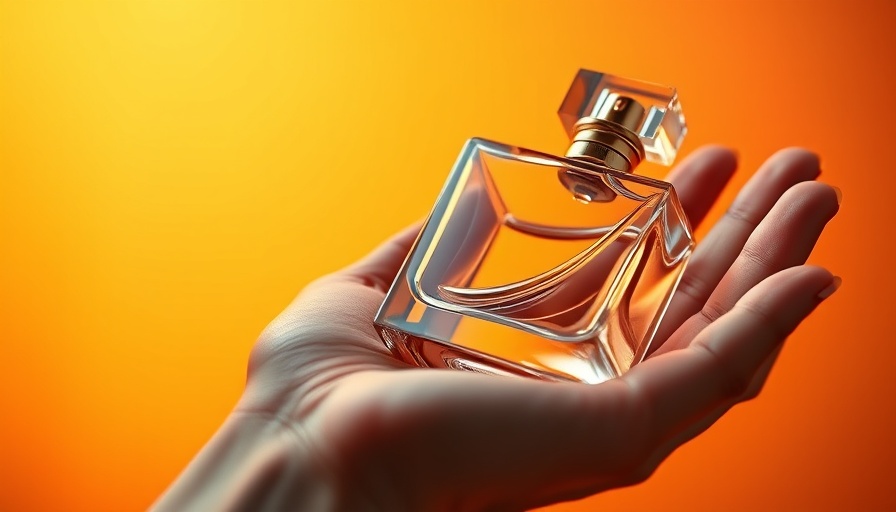 Dossier Fragrances Affordable Luxury perfume bottle on hand.