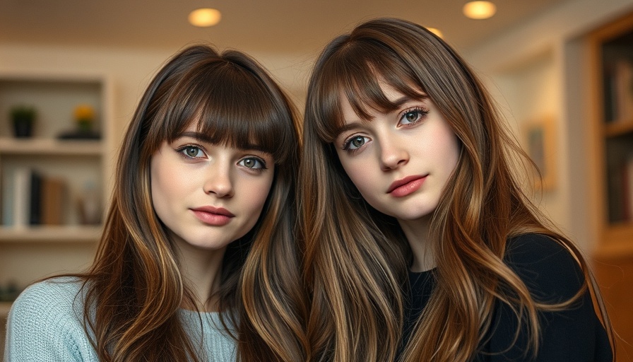 Stylish young women with bangs, showcasing the best steam hair straighteners effect.