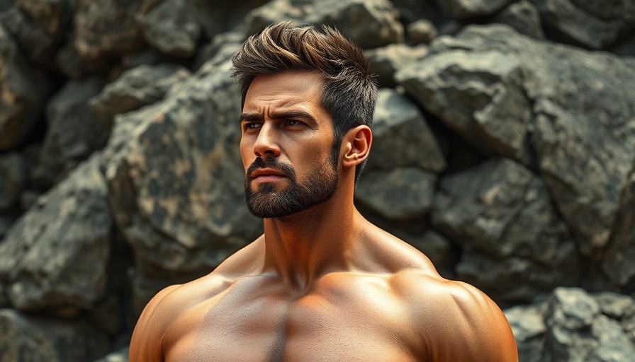 Theo James inspired fragrance scent promotional image.