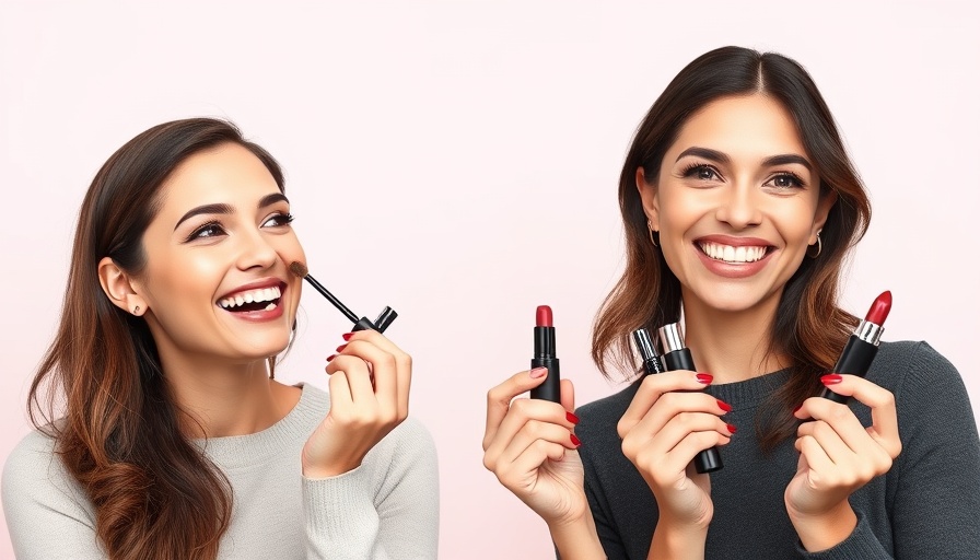 Women using accessible beauty tools with ergonomic handles.