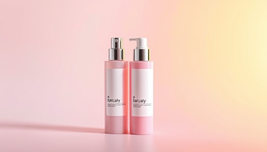 Amazon Prime Day 2025 Beauty Deals, skincare products on pastel background.