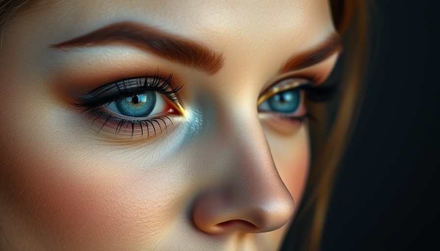 Close-up of elegant eye makeup, Best Makeup and Nail Launches of 2025.
