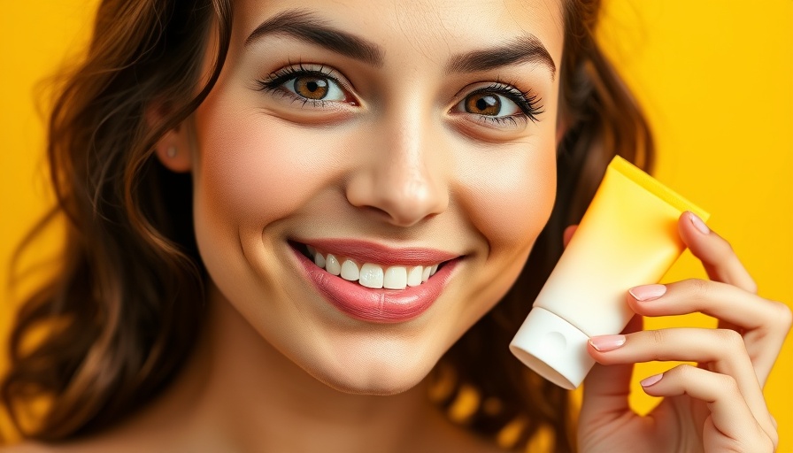 Woman applying sunscreen stick with bright yellow background, best sunscreen sticks 2025.
