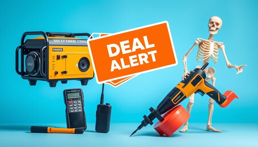 Best deals this week - Tools and gadgets collage with deal alert.