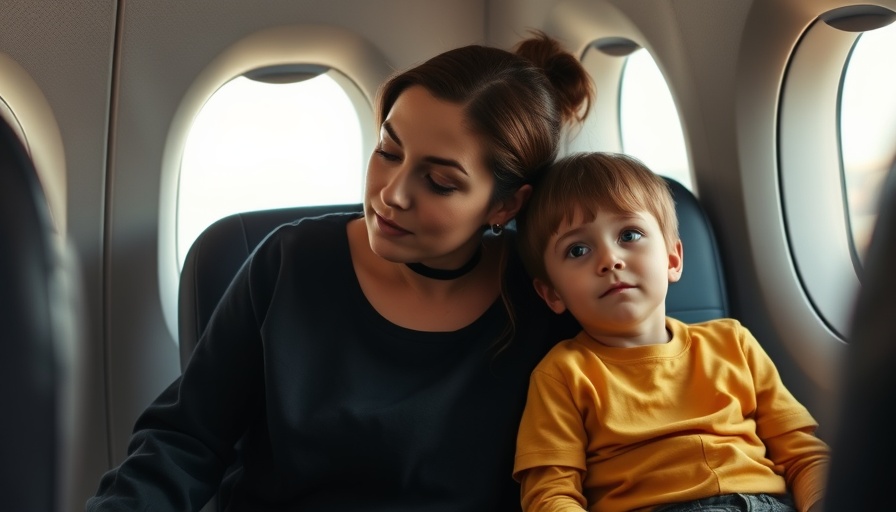 The DON'Ts of Flying with Children: Peaceful in-flight moment